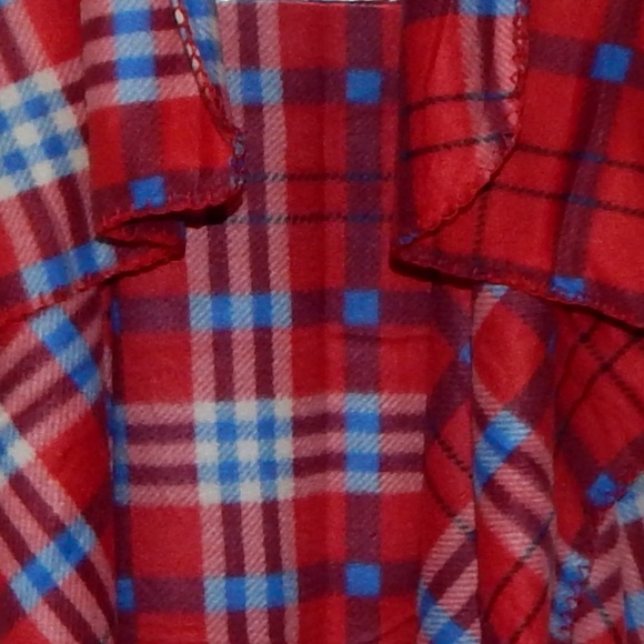 GROOVY GLAM Long Fleece Waterfall Vest - Picture 2 of 2